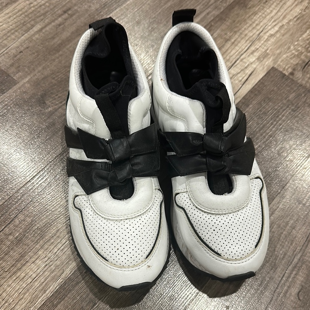 White and Black Sneakers
